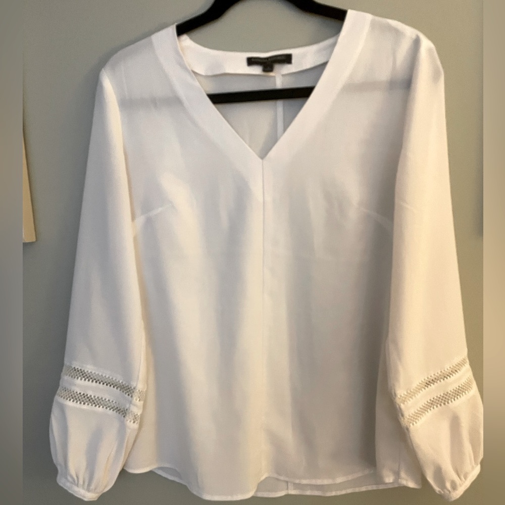 Banana Republic  White Blouse - worn twice - size S